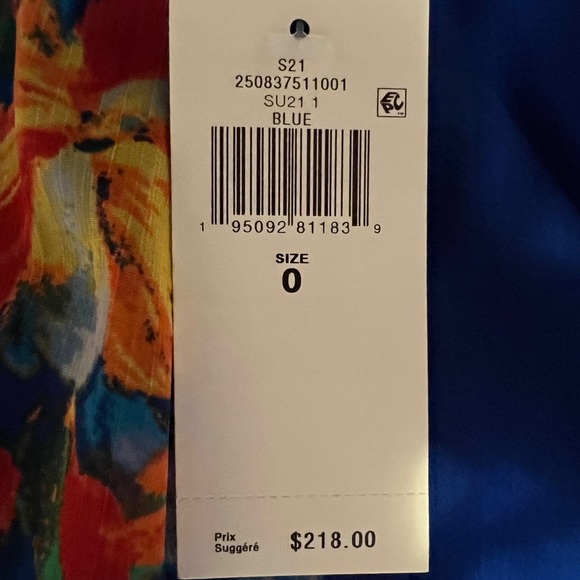NWT Lauren Ralph Lauren Georgette Maxi Dress - Picture 5 of 7